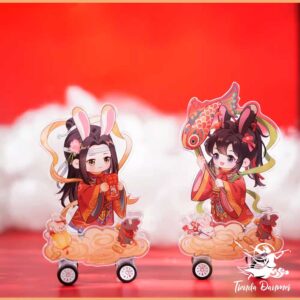 Set de Acrilicos con ruedas Wangxian Año del Tigre