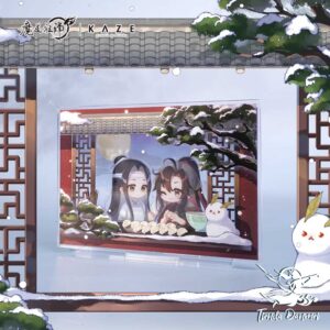 Acrilico Oficial Wangxian Chibi con nieve