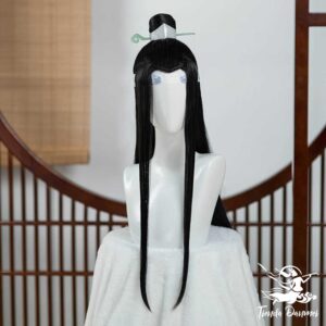 Peluca Oficial Lan Zhan Versión Adulto - Estudiante