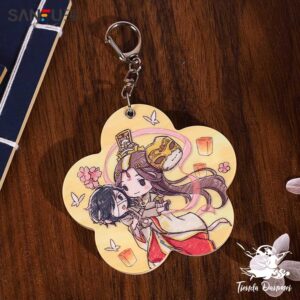 Espejo Portable Oficial Xie Lian atrapando a Hua Cheng Niño