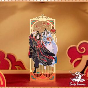 Marcapagina Oficial Dorado Wangxian Abrigados