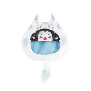 Mochila Peluche Oficial Lan Zhan Blanco con Celeste