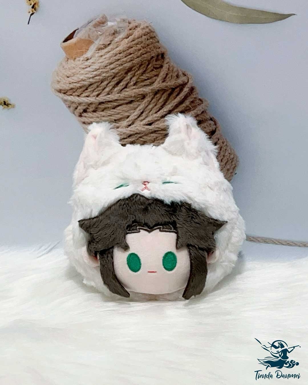 Set de Llaveros Peluche de Cabezas BingQiu - Imagen 3