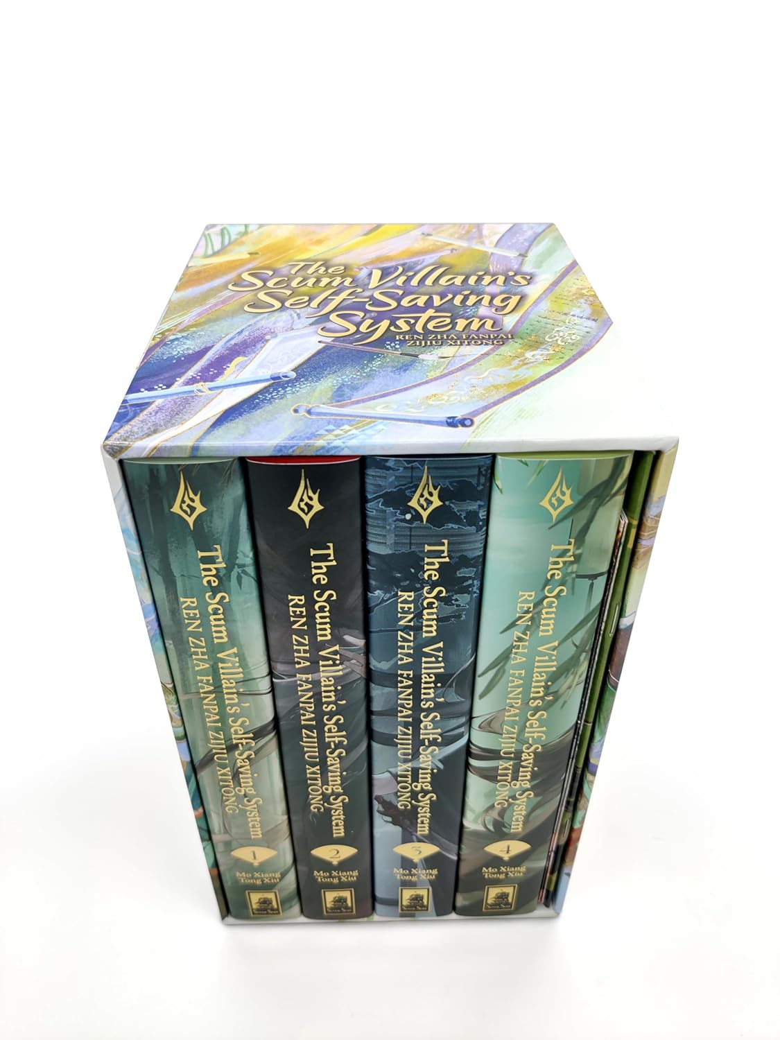 Box Set Colección Completa Scumbag Villain Self-Saving System Tapa Dura en Inglés - Imagen 8
