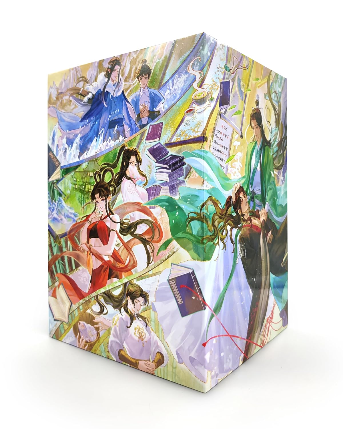 Box Set Colección Completa Scumbag Villain Self-Saving System Tapa Dura en Inglés - Imagen 3
