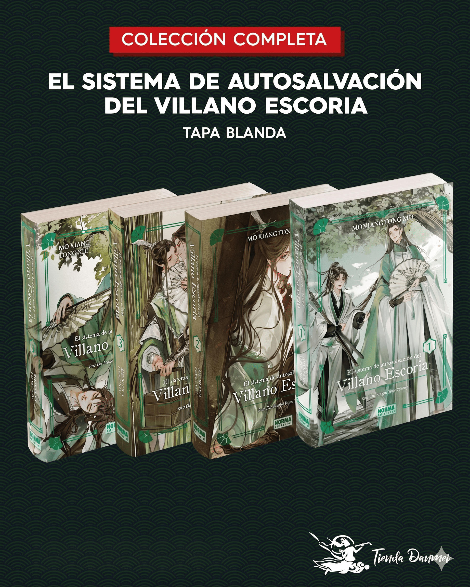 Colección Completa de Libros El Sistema de Autosalvación del Villano Escoria Tapa Blanda