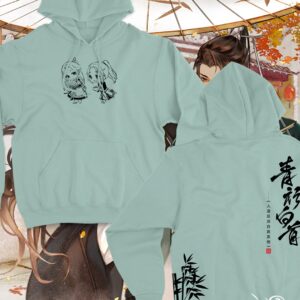 Polera Capucha BingQiu chibi